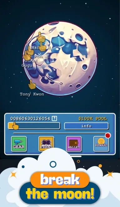 Picture Moon Crackers – The first tap-to-earn where everyone work… 8 | TON app