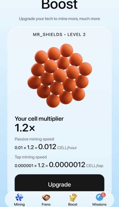 Picture CELL Wallet – Next generation Telegram wallet – mine CELL… 4 | TON app