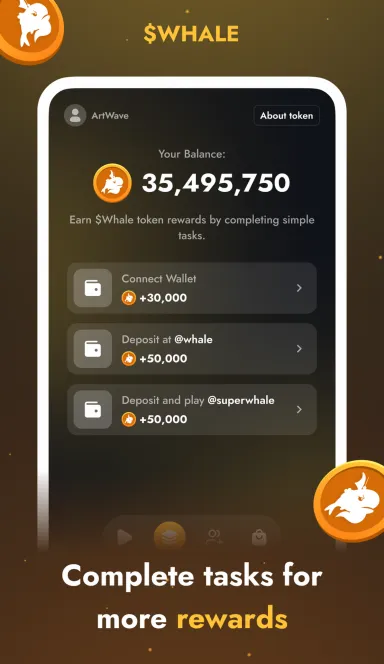 Picture @WheelOfWhalesBot – @Wheel of Whales – Play to Earn $Whal… 6 | TON app