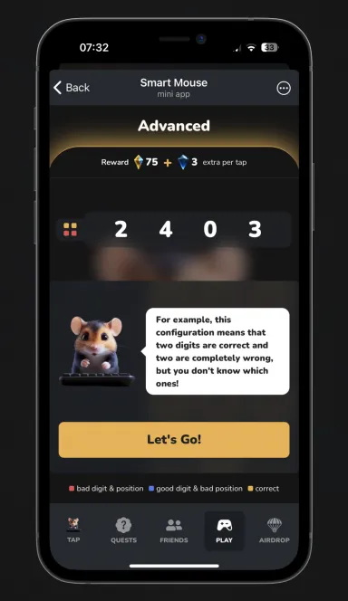 Picture Smart Mouse – Train your Brain, Tap and Earn! | TON App 6 | TON app