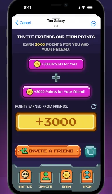 Picture Ton Galaxy – Play. Earn. Unite. Fight for $TG Airdrop | T… 4 | TON app