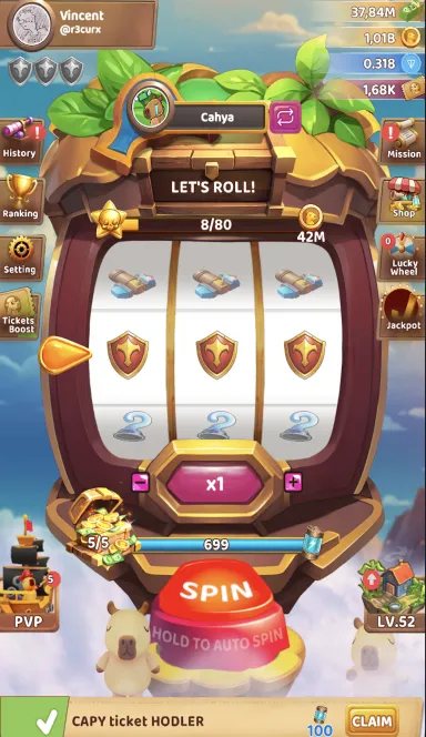 Picture Capytal War – The first social PvP game on $TON | TON App 6 | TON app