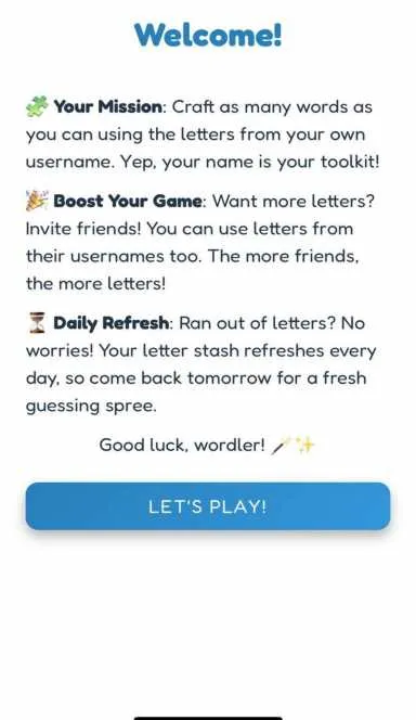 Picture Wordly – Use your username in a new way! | TON App 3 | TON app