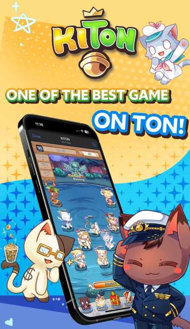 Picture KiTon – KITON is a tap to earn mini-game on TON, come and… 3 | TON app
