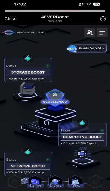 Picture 4EVERLAND Bot – Earn and maximize points though the most … 5 | TON app