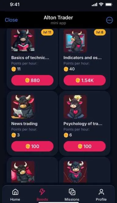 Picture Alton Trader – Alton Trade – Future DEX solutions on TON … 4 | TON app