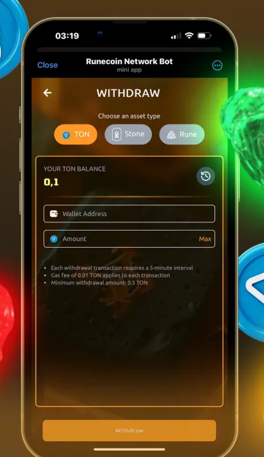 Picture Runecoin Network – Runecoin Network combines with TON-pow… 6 | TON app