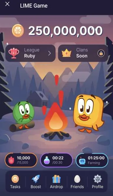 Picture LIME Game – A Telegram Mini App game by iMe. Play, Boost … 4 | TON app