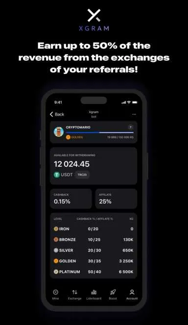 Picture Xgram – Xgram offers a unique solution for instant crypto… 5 | TON app