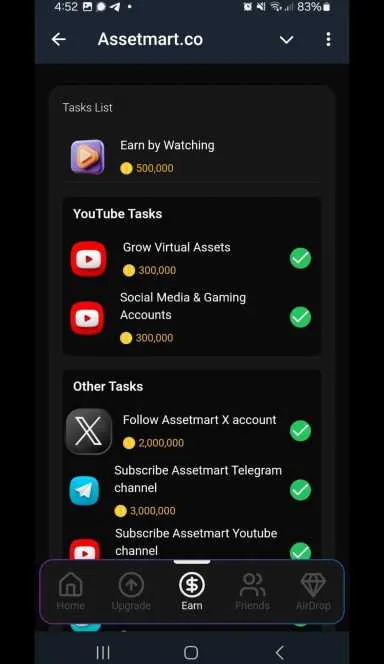 Picture Asset Mart – Build your digital empire by gaining followe… 5 | TON app