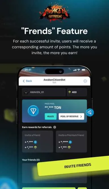 Picture Awaken Citizen – Your exclusive gateway to rewards on TON… 4 | TON app