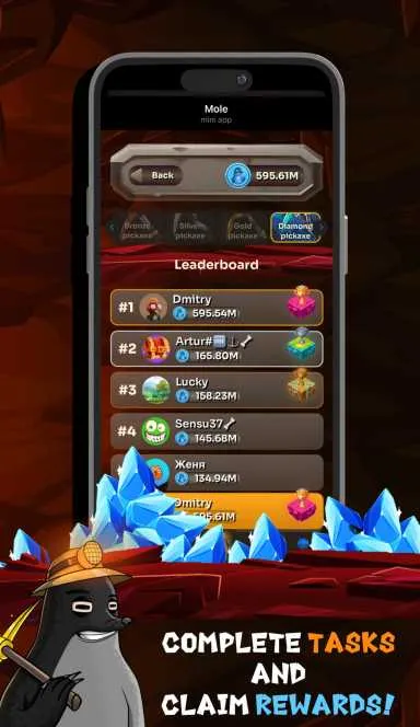 Picture TON MOLE – Join 6M+ players digging $TON in the Mole ga… 4 | TON app