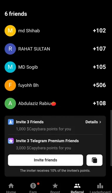 Picture CapybaraCoins –  Play, Earn, Boost. The Friendliest Tel… 5 | TON app