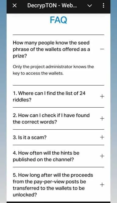 Picture DecrypTON – TON wallet contest: compete with players worl… 5 | TON app