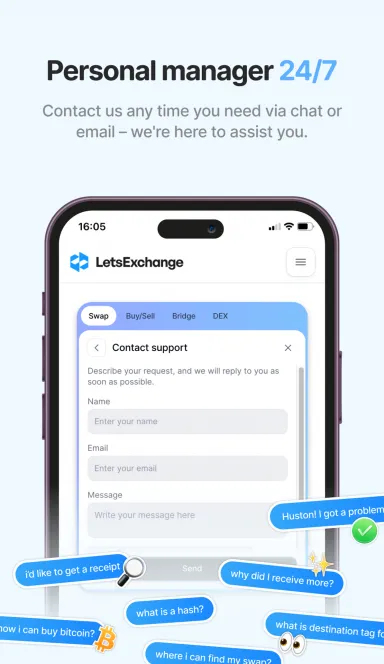 Picture LetsExchange.io – The one-stop crypto exchange hub. | TON… 7 | TON app