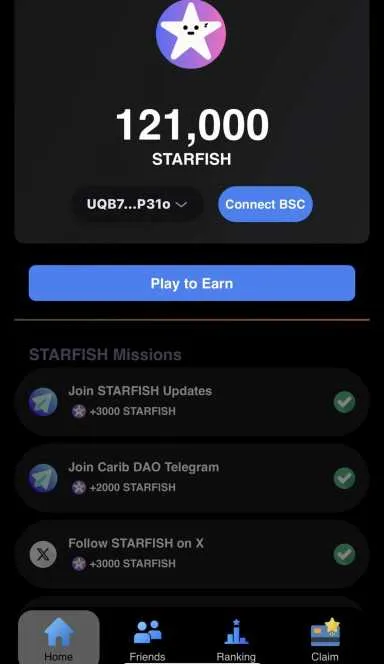Picture STARFISH Game – Play to earn STARFISH ⭐️ that are worth t… 5 | TON app