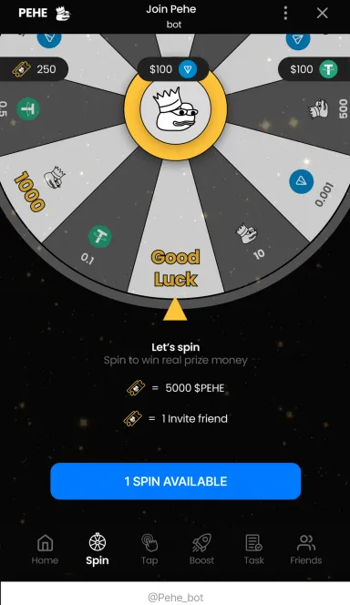 Picture PEHE Kingdom –  Your King has come  | TON App 3 | TON app