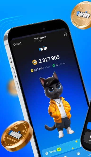 Picture 1win Token – Tap for Luck with 1win Token. Turn your taps… 4 | TON app