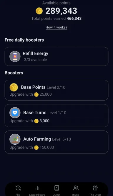 Picture WOW3 Coin Flip – Guess the coin flip, compete for rewards… 7 | TON app
