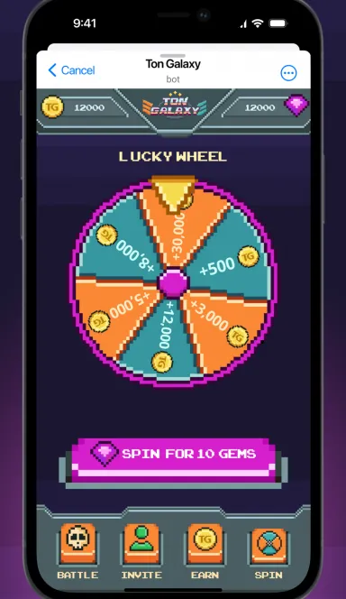 Picture Ton Galaxy – Play. Earn. Unite. Fight for $TG Airdrop | T… 5 | TON app