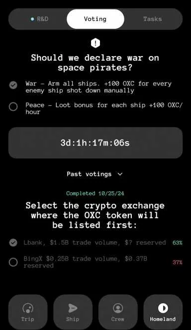 Picture Oxygen Hunters – RPG Space Adventure | TON App 4 | TON app