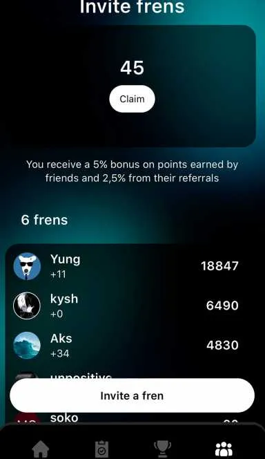 Picture BuxHub App – Earn Bux Points for the future ecosystem. | … 6 | TON app