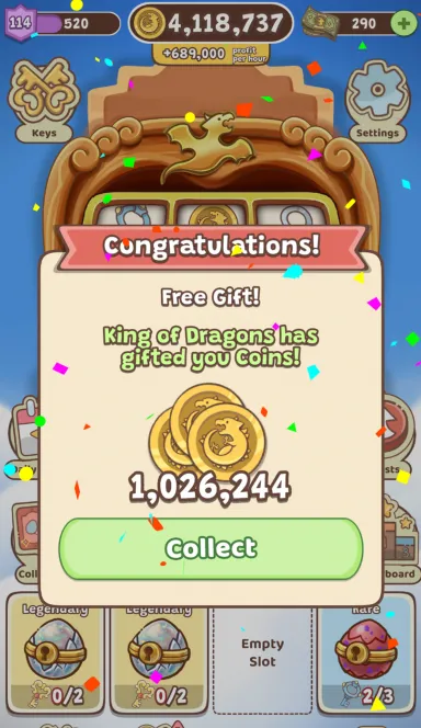 Picture King of Dragons  – Spin, Hatch and Airdrop!  | TON App 3 | TON app