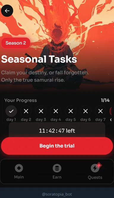 Picture SORATOPIA – SORATOPIA is a vibrant Telegram game where pl… 5 | TON app