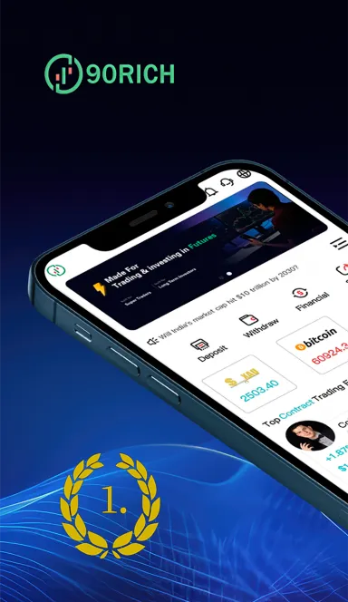 Picture 90Rich – 90rich is a crypto and financial derivatives exc… 3 | TON app