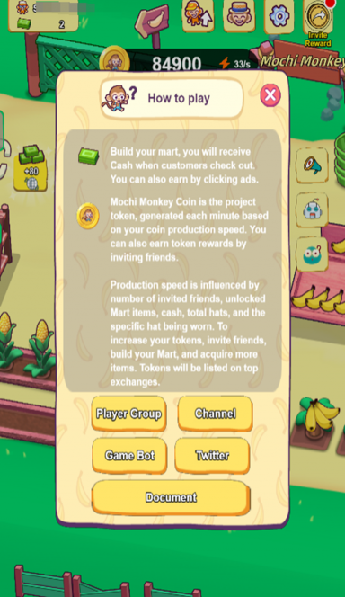 Picture Mochi Monkey – Play and free earn-The most fun game with … 7 | TON app