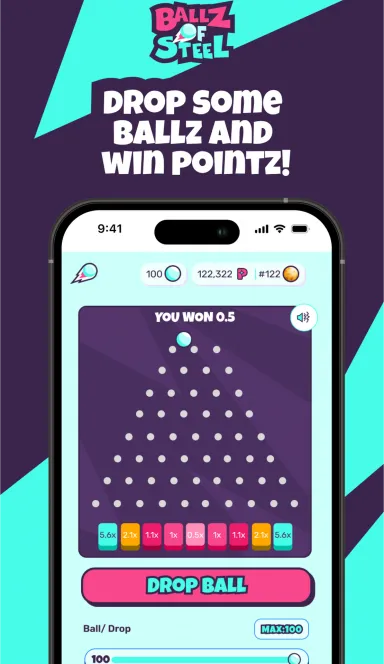 Picture Ballz of Steel – Play, Earn – Where Every Drop Leads to R… 4 | TON app