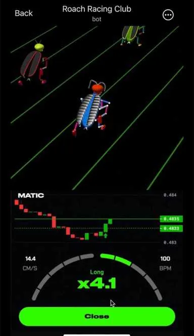 Picture Roach Racing Club – Trading is Gaming | TON App 5 | TON app