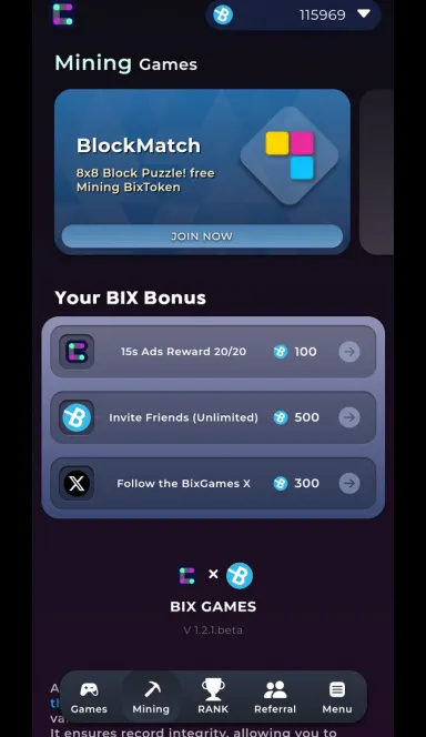 Picture BIX Games – BIX Games Beta: Free Mining Begins! Play, Bet… 5 | TON app