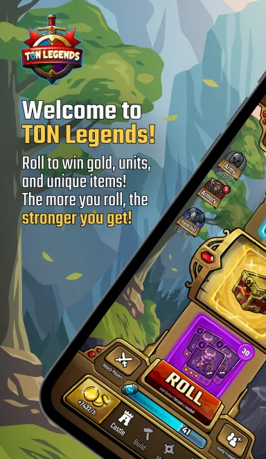 Picture TON Legends  – First Roll-to-Earn Idle RPG. Perfect for… 3 | TON app
