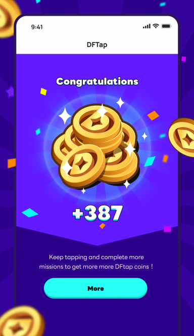 Picture DFTap – A Tap-to-earn mini game  | TON App 4 | TON app