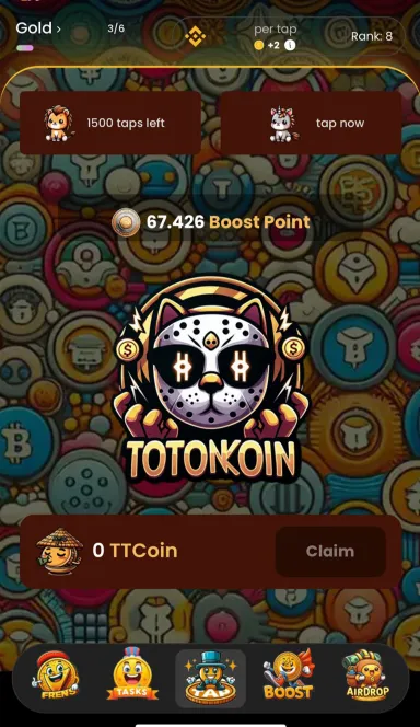 Picture Ton Ton Coin – Join the game via Telegram, take advantage… 3 | TON app