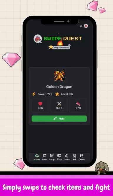 Picture Swipe Quest Pixel – Swipe to Earn (No Taps, No Clicker) |… 3 | TON app