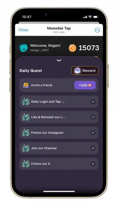 Picture Moewbie – Moewbie is a tap + music game, adopt a cat, gro… 6 | TON app