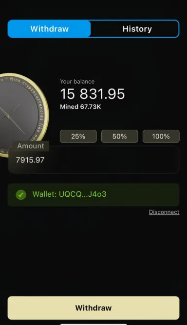 Picture MineX – MineX is a cutting-edge app for mining with virtu… 4 | TON app