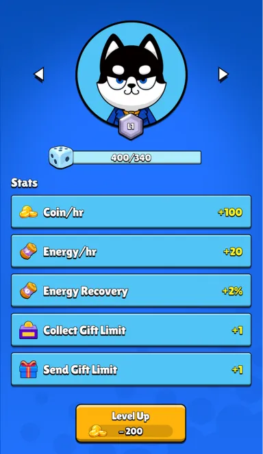 Picture FortuneHusky –  One roll to rule them all.   Fortun… 8 | TON app