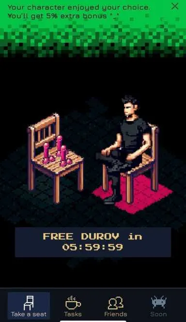 Picture The 2 Chairs – The first Sit to Earn game | TON App 5 | TON app