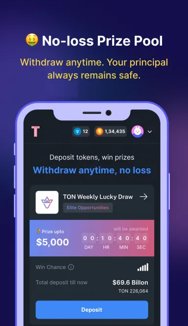 Picture Tonpools – Win prizes while you stake on TON! | TON App 5 | TON app