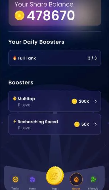 Picture SiriusTap – Click to earn Sirius tokens, set up farms, in… 3 | TON app