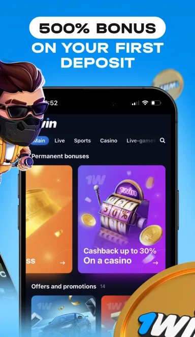 Picture 1win  – World leading international iGaming platform with… 4 | TON app