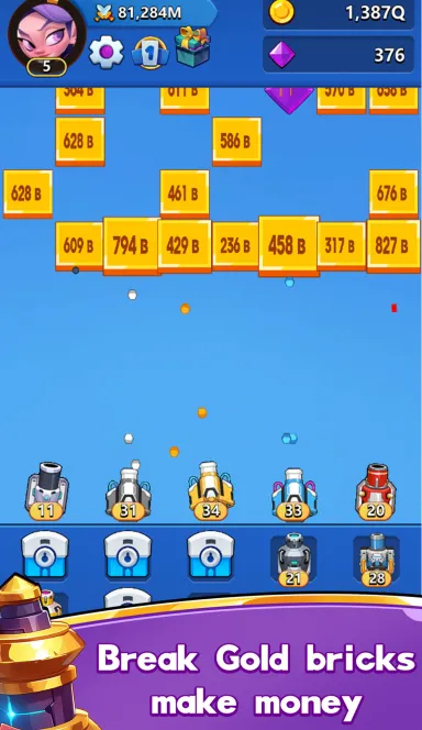 Picture GoldenBlock – Smash gold nuggets! Go crazy for coins! | T… 4 | TON app