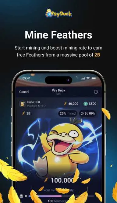 Picture PsyDuck Game – Mine, Spin, and Earn BIG! Join PsyDuckGame… 3 | TON app
