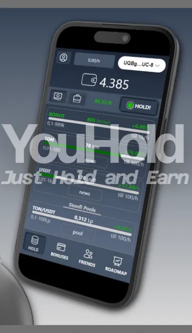 Picture YouHold – Just hold and earn | TON App 3 | TON app