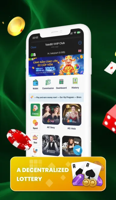 Picture Tele88 VIP CLUB – #1 Crypto Live Games, VVIP Club in Duba… 3 | TON app