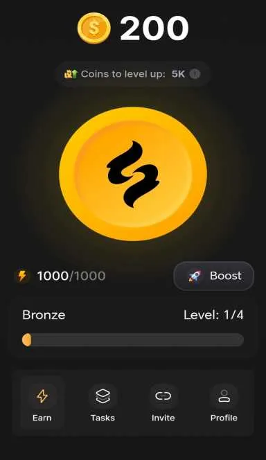 Picture Terminus Coin Drop – Terminus is a TON-based clicker game… 3 | TON app