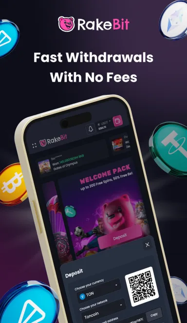 Picture Rakebit Casino – Crypto Casino & Sportsbook with awesome … 5 | TON app
